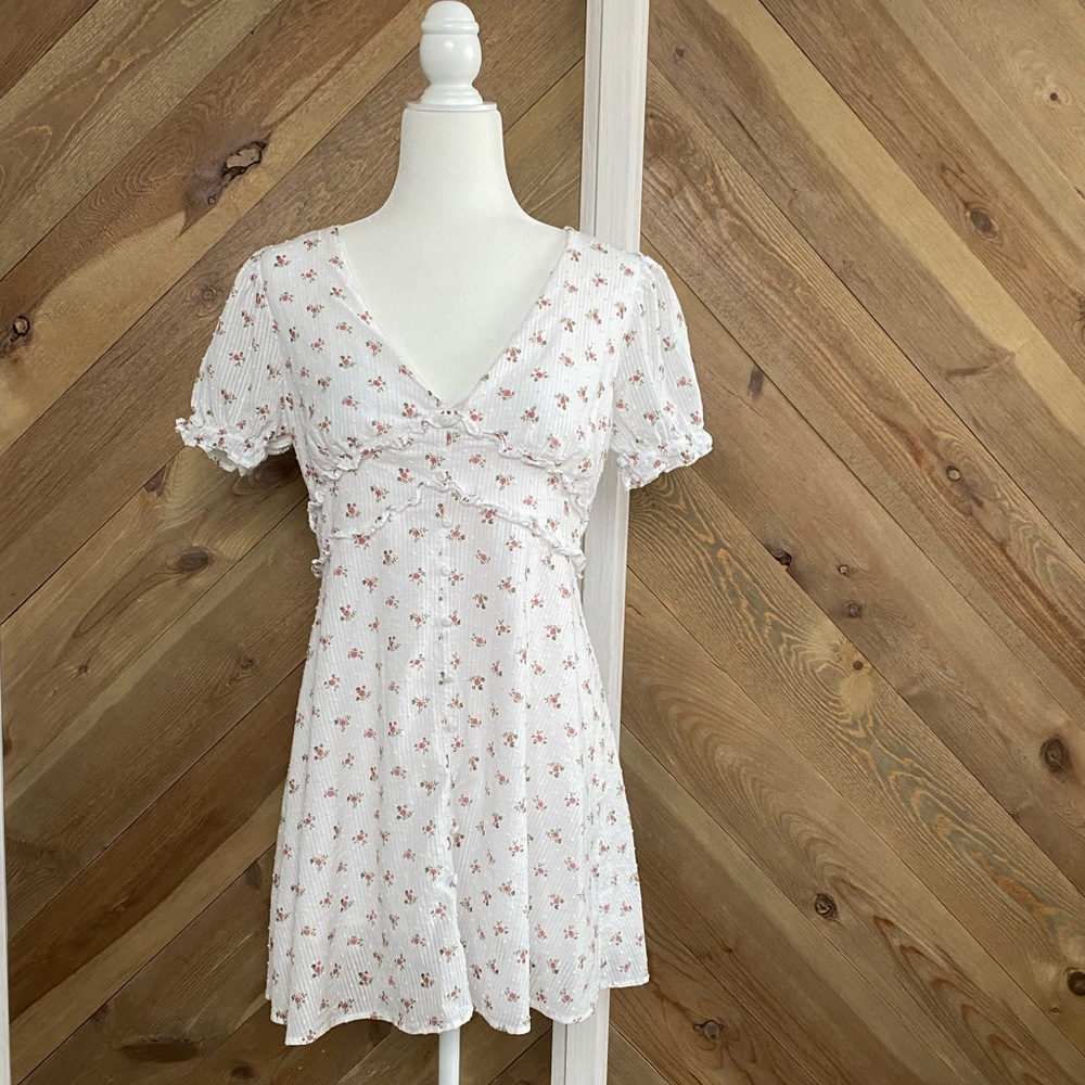 Floral Cottagecore Mini Dress